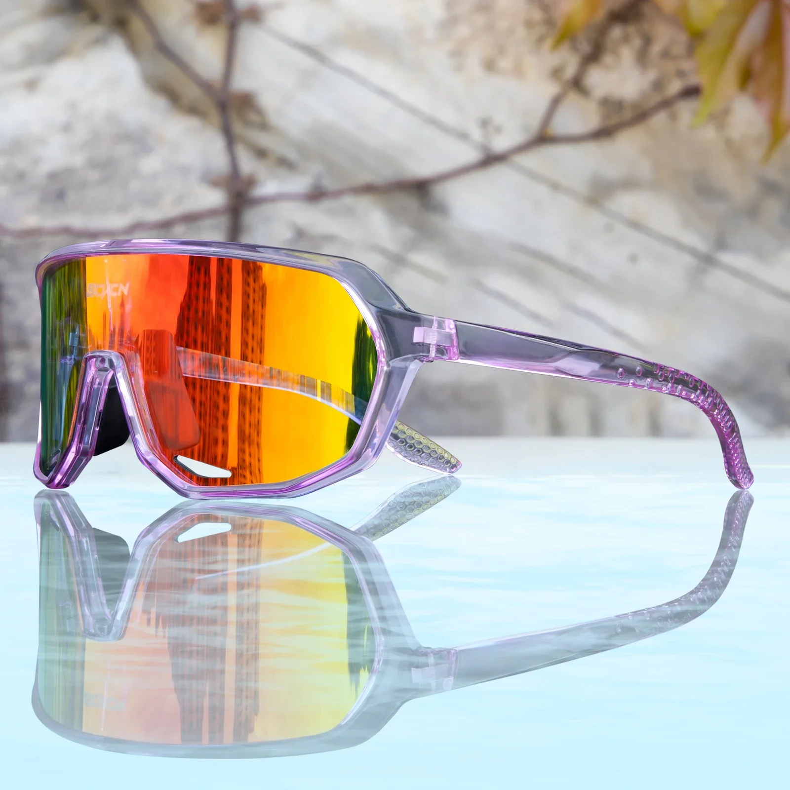 SCVCN MTB Bike Sunglasses Men's Driving Bicycle Glasses Women's Outdoor Sports Hiking Glasses UV400