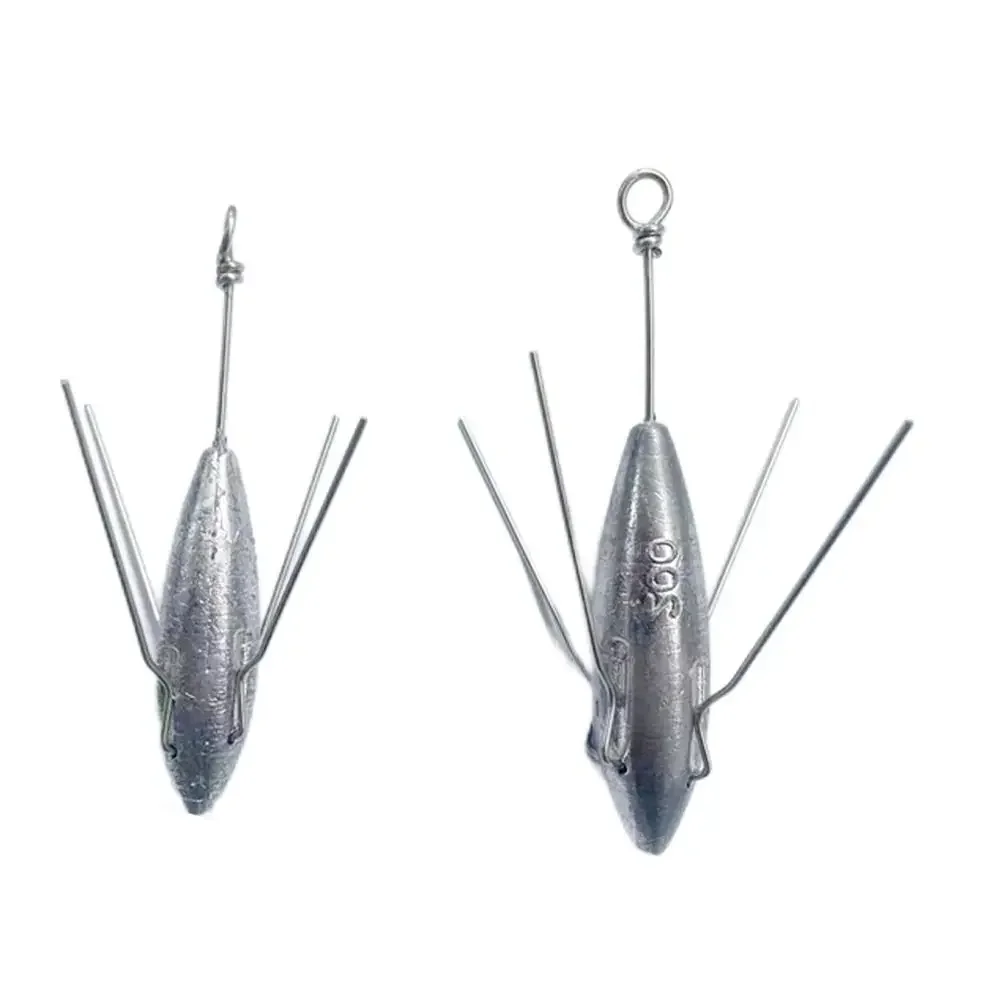 Fishing Sinker Weights Wear-resistant Fishing Sinkers Drop Shot 85g-280g for Saltwater Freshwater