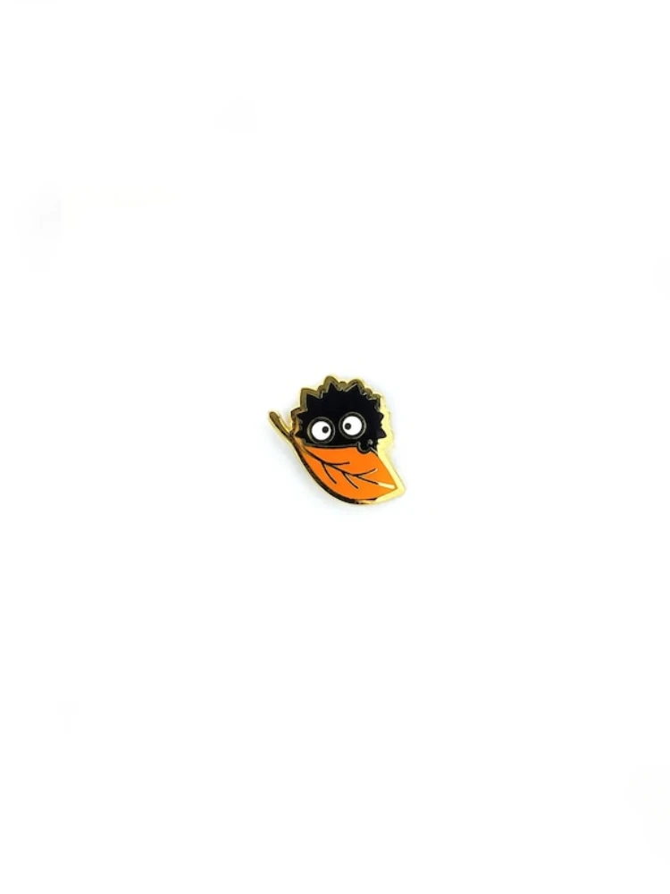 Falling Enamel Pin | Lapel Pin | Ghibli Inspired Brooch for Jewelry Accessory