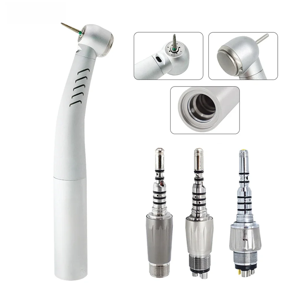 Dental high speed handpiece Fiber Optic LED Turbine Handpiece  8000 /M9000L For Kavo Quick Coupling