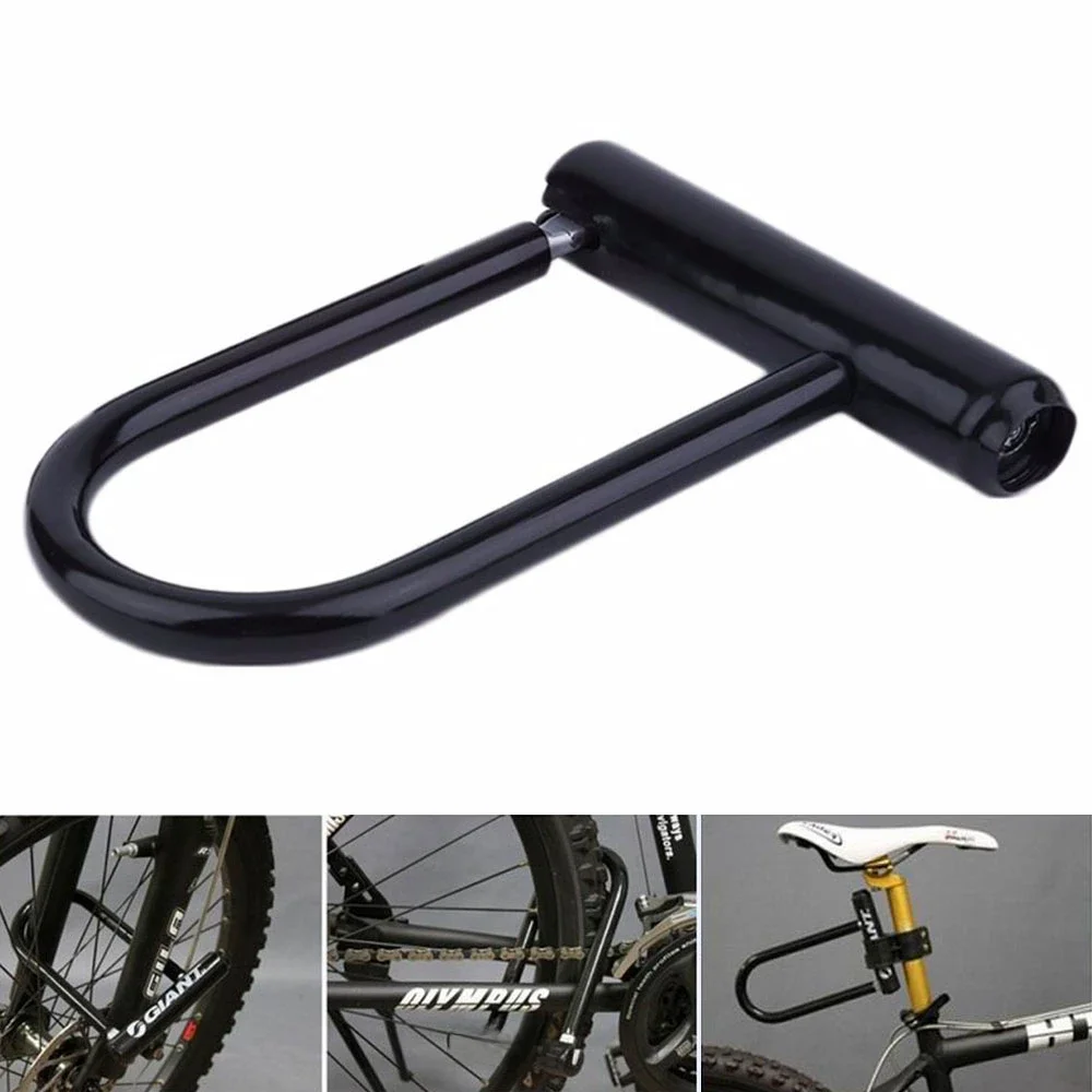 Multipurpose U Lock MTB Road For Motorcycle Wheel Lock Antitheft Safety Scooter/Cycling Bicycle