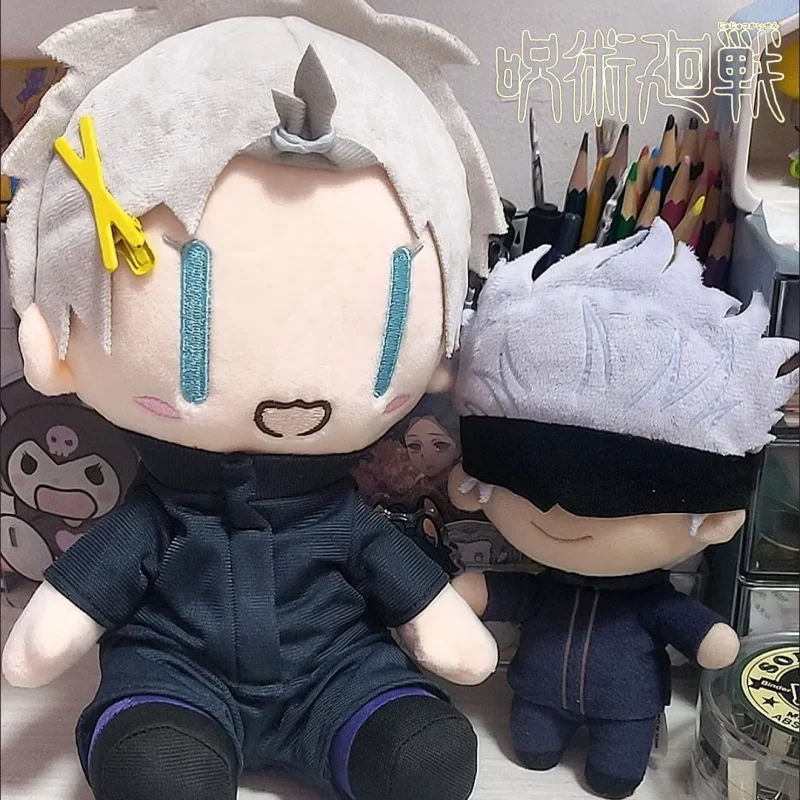Jujutsu Kaisen Plush Doll Japanese Anime Big Gojo Satoru Knotweed Yuren Fu Heihui Boys Cartoon Anime