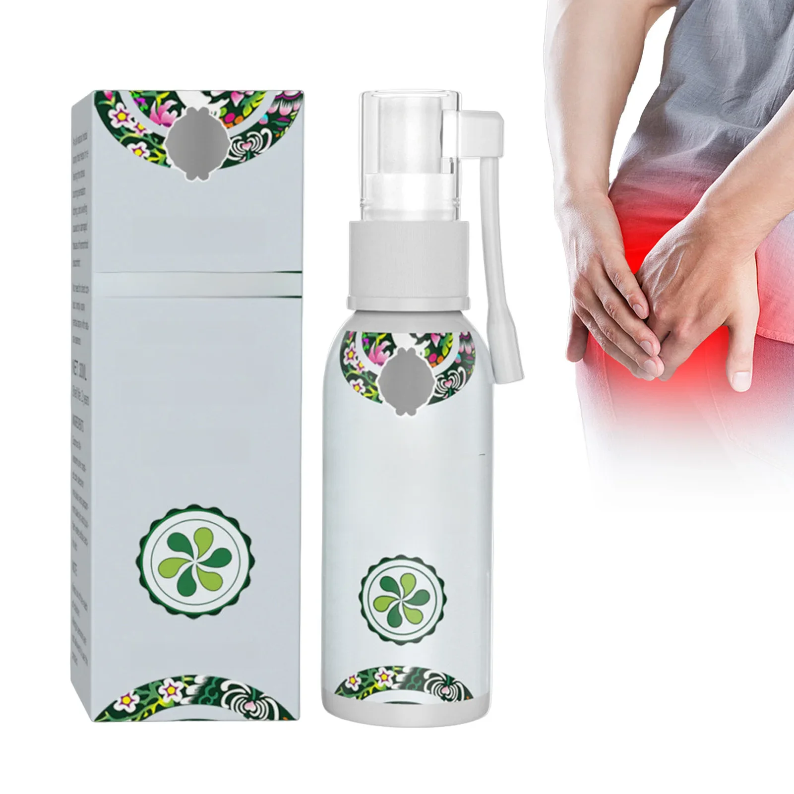 30ml Natural Herbal Hemorrhoids Spray Bloody Stool inflammation Treatment Spray for External