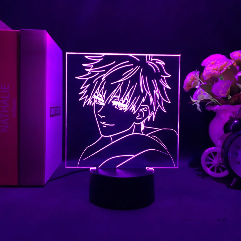 Anime Lamp Satoru Gojo Jujutsu Kaisen Led Night Light for Birthday Gift Jujutsu Kaisen Nightlight