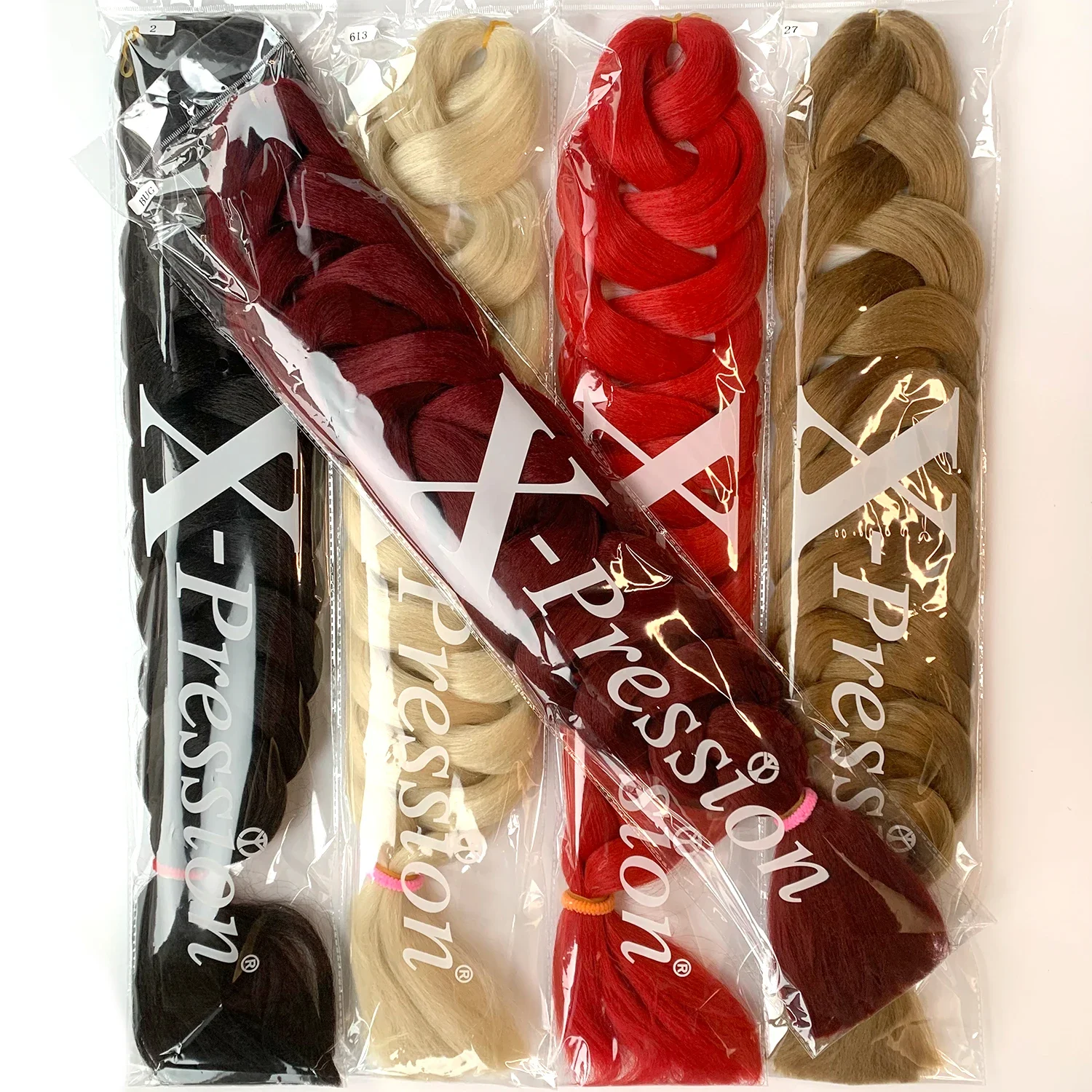 Synthetic Braiding Hair Wholesale 82Inch 165g Ombre Braiding Hair Packs Jumbo Braid Hair For Women