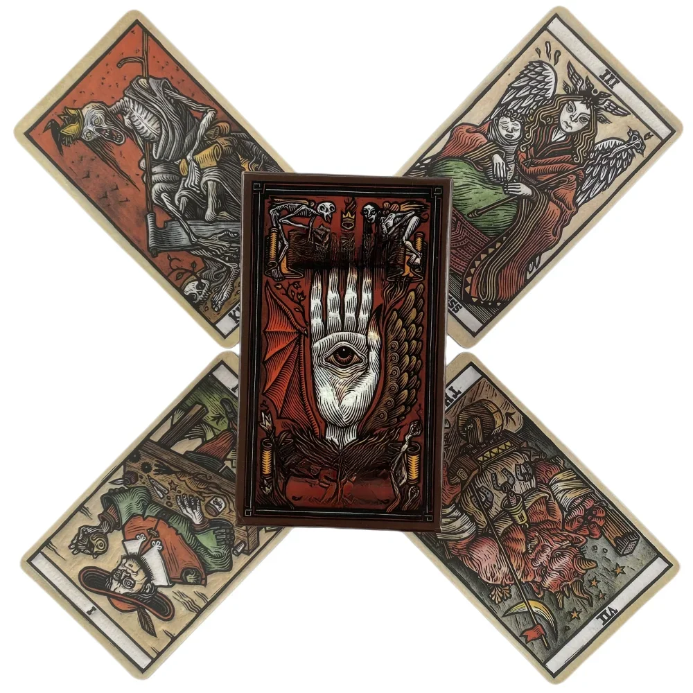 Tarot Del Toro Cards A 78 Deck Oracle English Visions Divination Edition Borad Playing Games