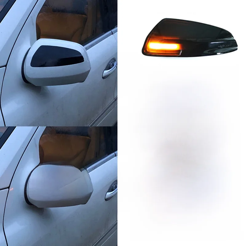 Car Left+Right LED Rearview Mirror Turn Signal Light for Mercedes-Benz Viano VITO W639 W204 S204