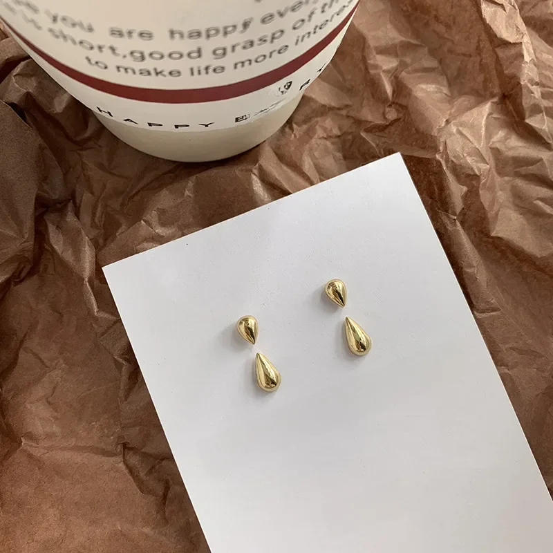 2023 Women Earrings Fashion Water Drop Pendant Earrings Femme Summer Jewelry Cool Girl Friendship