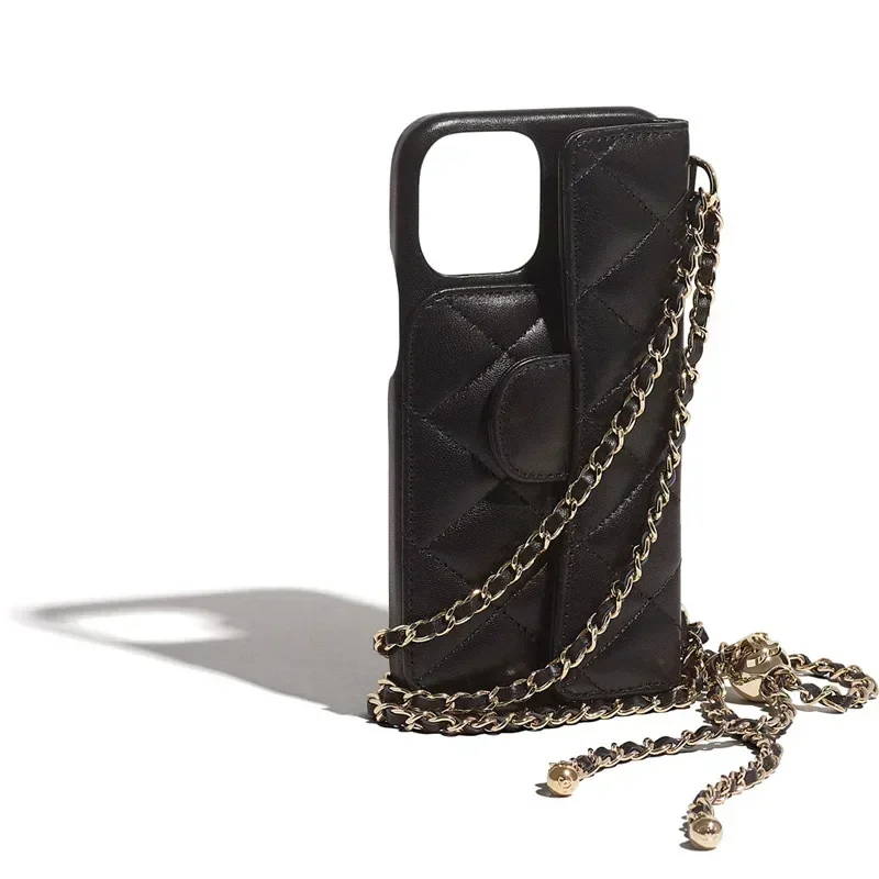 (no logo) Crossbody Adjustable Phone Case for IPhone 15 14 13 12 11 Pro Max Plus Wallet with Card