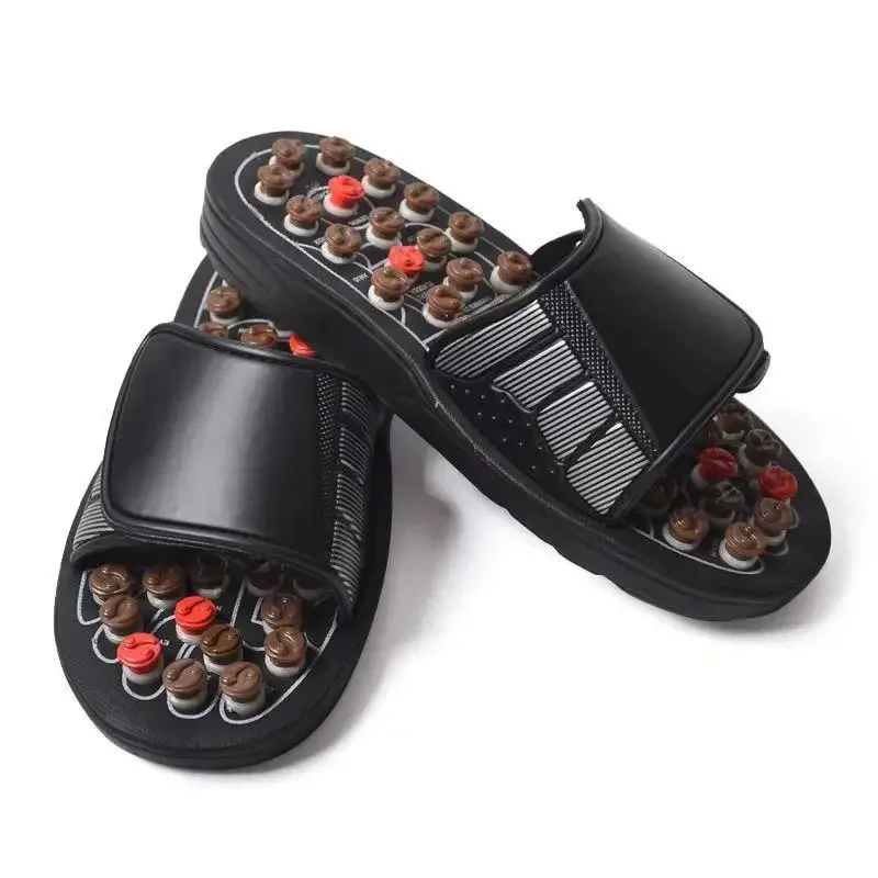 Acupoint Massage Slippers Therapy Massager Shoes For Feet Unisex Home Flip Flop Health Care Medical