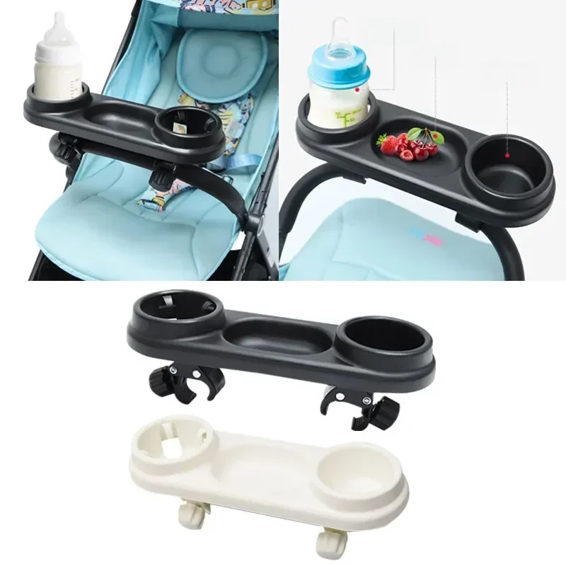 Baby Stroller Dinner Table Tray Universal Kids Pushchair Self-feeding Dinner Snack Tray with Cup