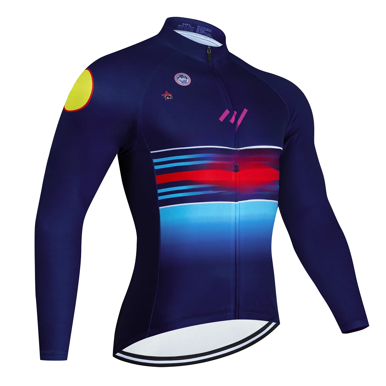 2024 QUICK STEP Team Autumn Cycling Jersey Men Long Sleeves Peo Cycling Clothing MTB Maillot Ropa