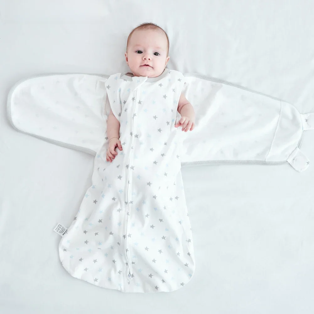 Insular Anti Startle Baby Four Seasons Pure Cotton Thin Anti Kicking Quilt Baby Single Layer