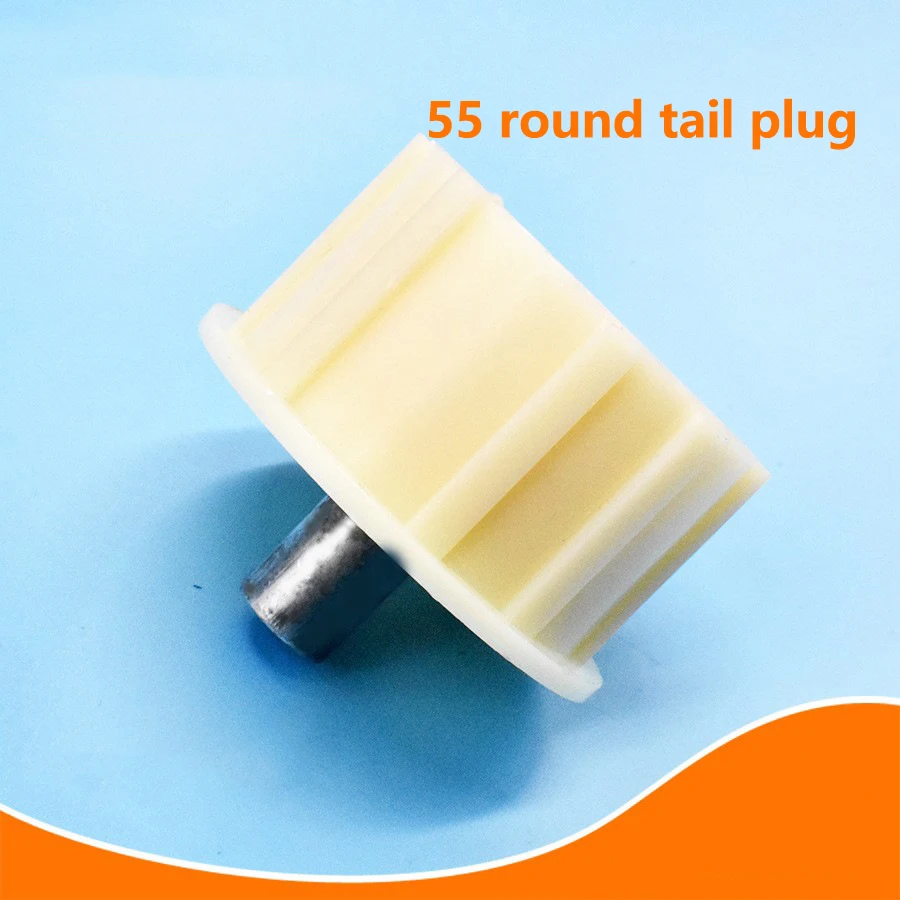 Electric curtain accessories, smart home, electric roller shutter, lifting curtain, 55 slot tube, circular shaft tail plug
