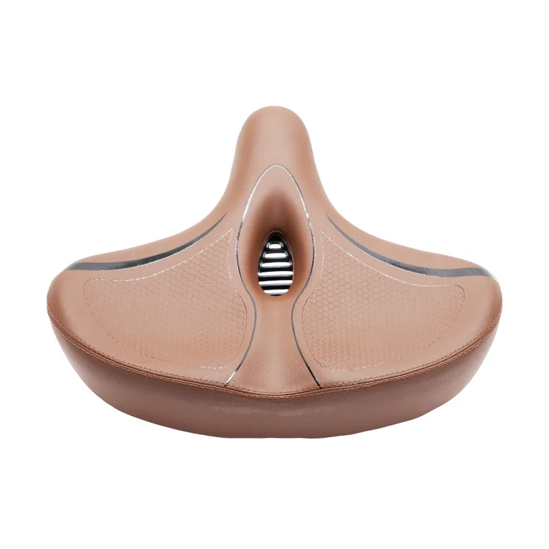 Oversized Bike Seat Comfortable Replacement Bike Saddle Extra-Large Soft Bike Saddle Waterproof