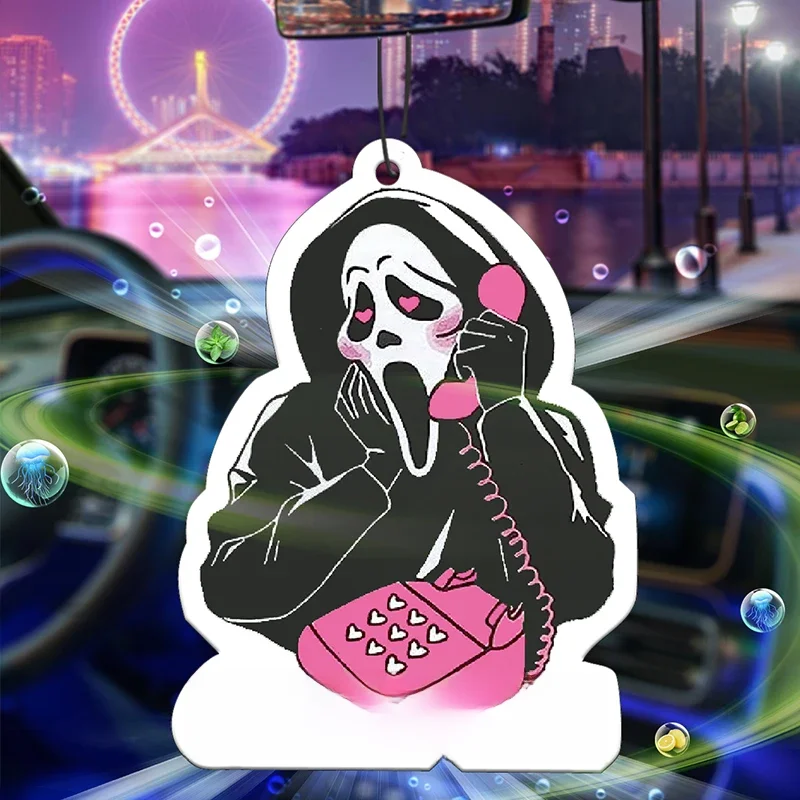 Halloween call me soon car incense car perfume perfume long-lasting stay fragrance pendant out of