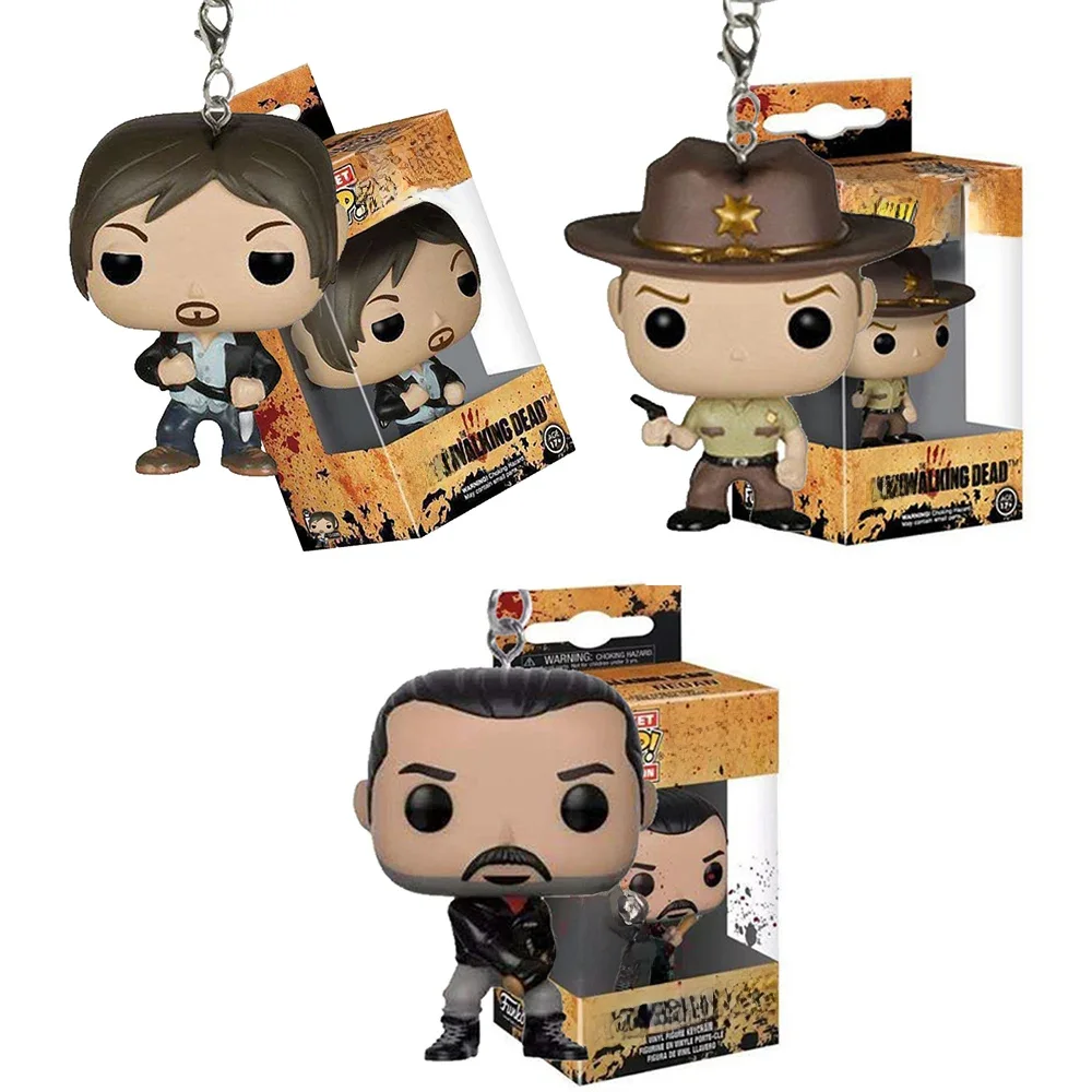 POP The Walking Dead Negan Friday the 13th JASON VOORHEES Action Figures Rick Grime Daryl Dixon