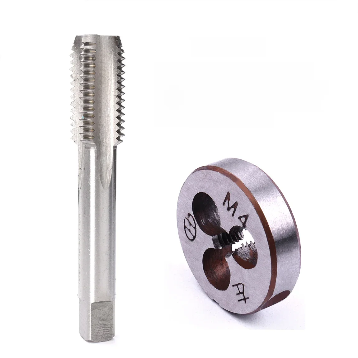 1pc Left Hand Thread Tap Die M3 M4 M5 M6 M8 M10 M12 M14 M16 M18 M20 HSS Metric Hand Tap Die Straight