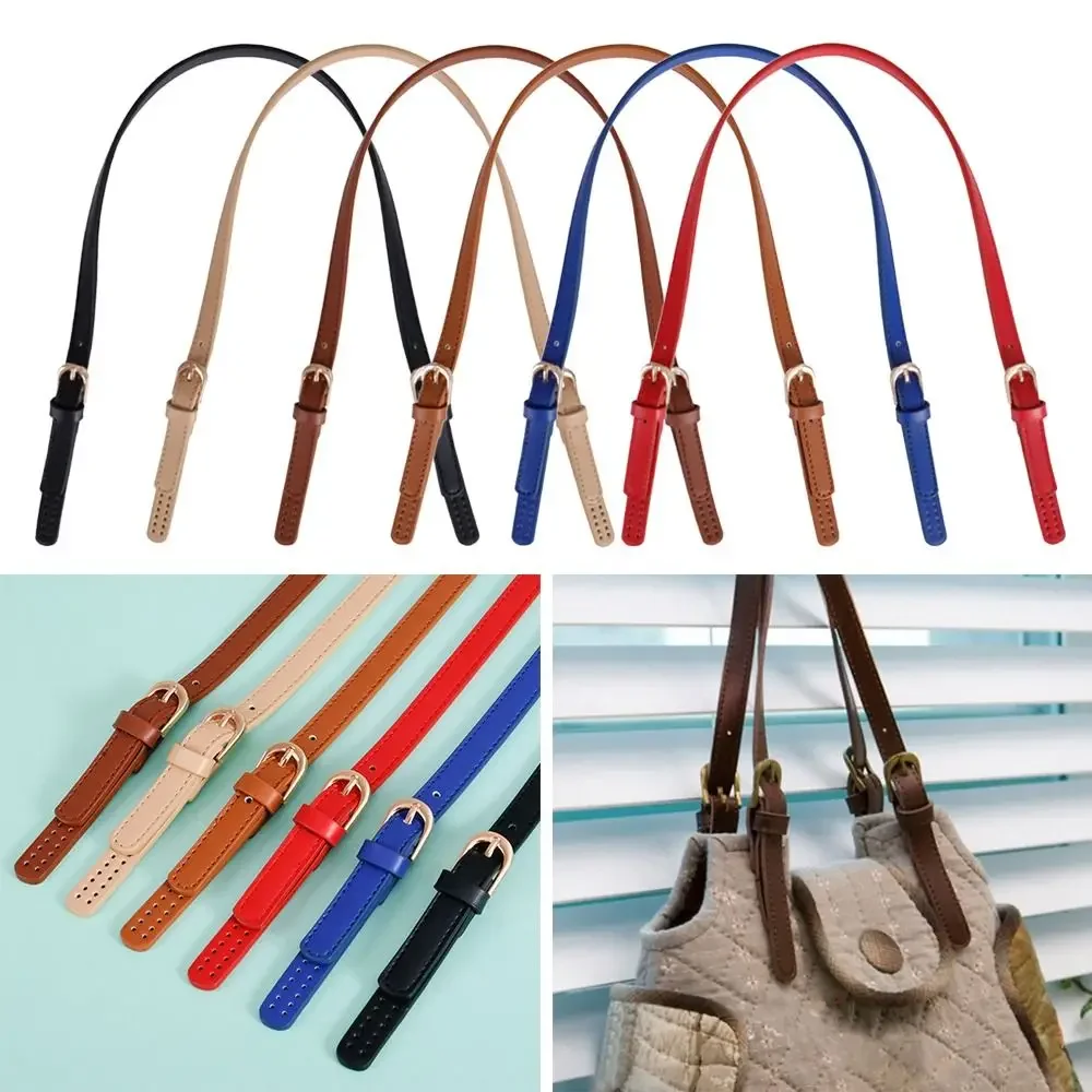 1Pcs Pu Leather Shoulder Bag Strap Bag Handles DIY Replacement Purse Handles For Handbags Belts