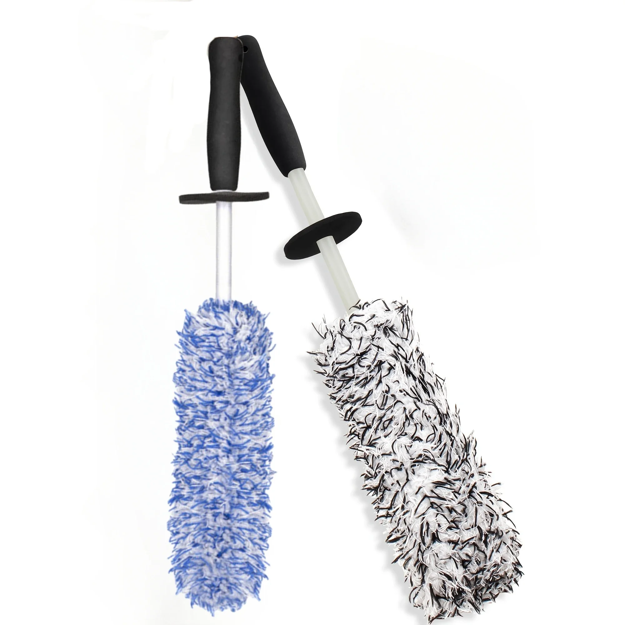 Microfiber Wheel Brush For A Particularly Gentle Cleaning Up To The Wheel Deep Bed, Long Car Wheel