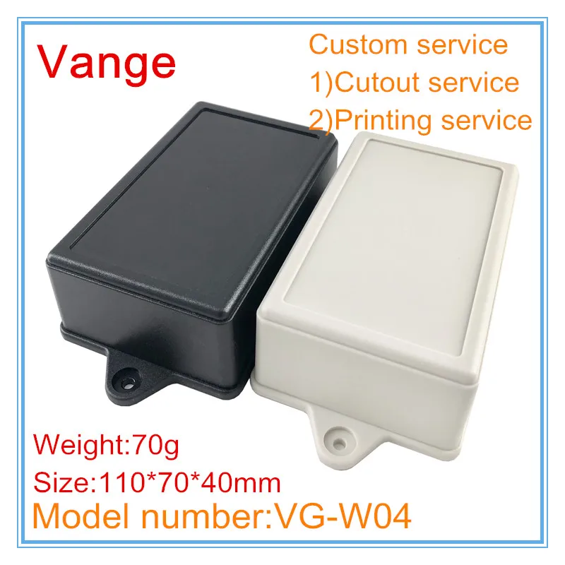 Vange electronics project box 110*70*40mm ABS plastic instrument housing