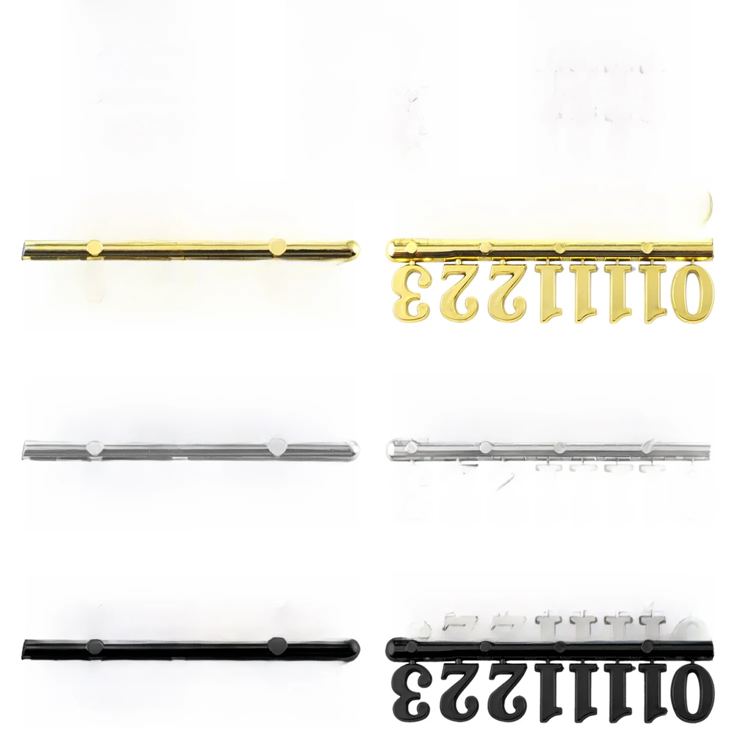 Clock Numerals Arabic Roman Number Restore Clock Numerals Accessories DIY Epoxy Resin Clock Molds
