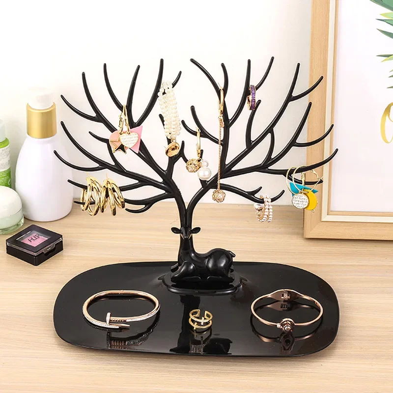 Deer shaped display rack, fashionable multi-color necklace jewelry hanging rack, bracelet, jewelry