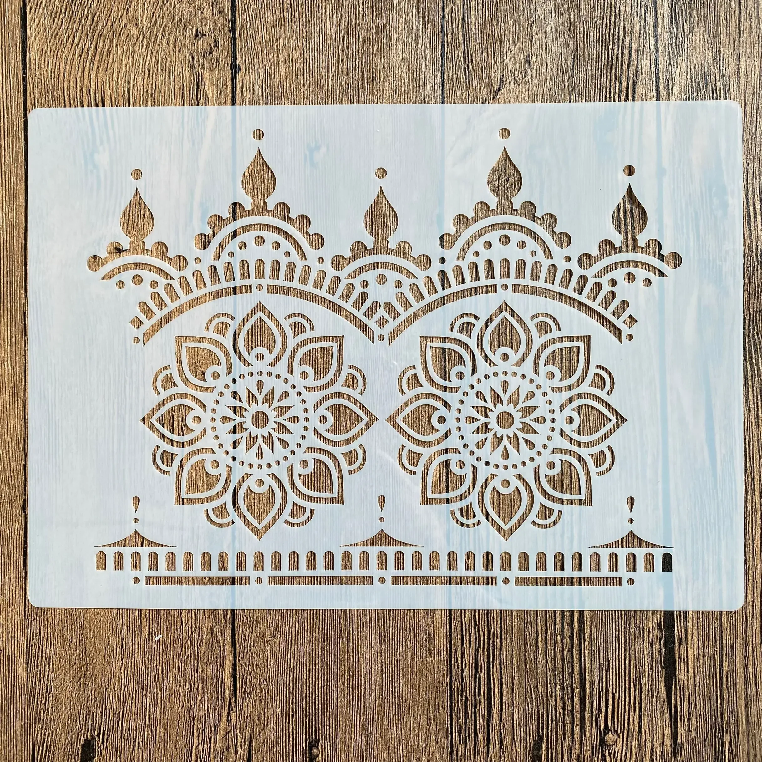 A4 29 *21cm DIY Stencils wall Painting Scrapbook Coloring Embossing Album Decorative Paper Card Template wall flower pochoirs