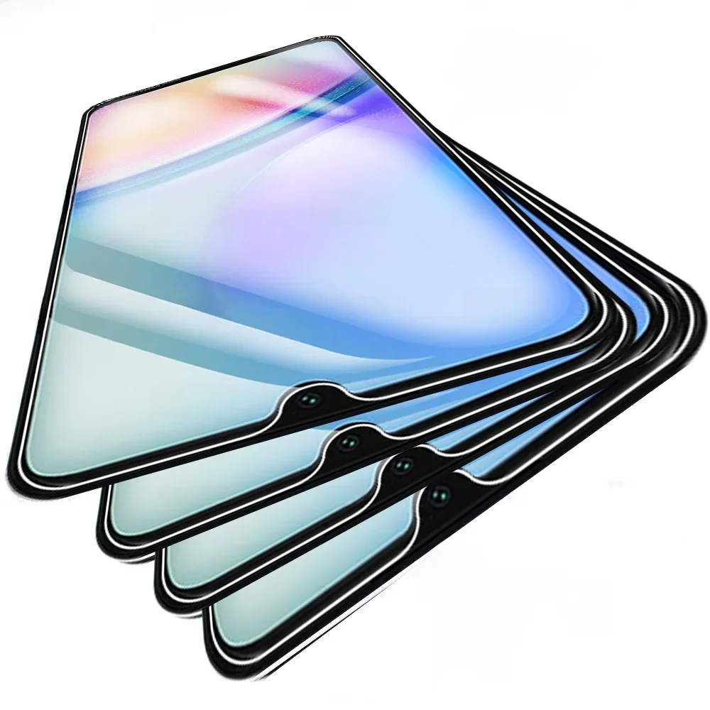 1-4Pcs Full Cover Tempered Glass For Samsung Galaxy A05s A05 A15 4G A25 A35 A55 5G A 05 15 25 35 55