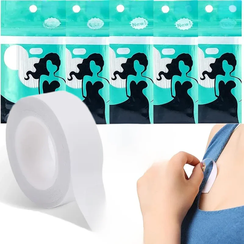36/72pcs Double-Sided Tape for  Clothes Secret Body Adhesive Bra Strip Anti Exposure Waterproof