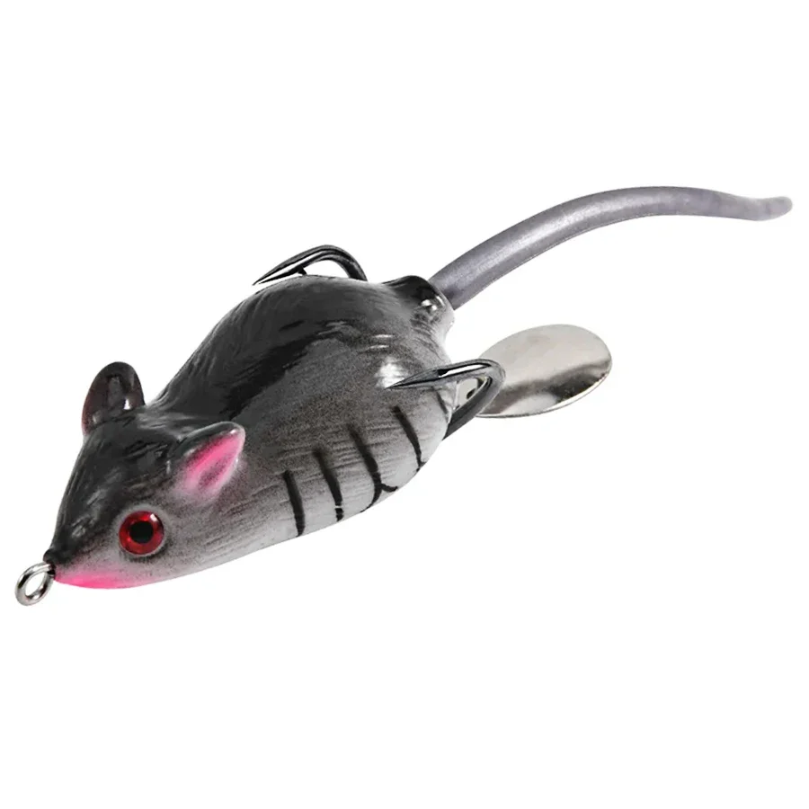 1pcs Soft Plastic Mice Rat Tube Frog Artificial Bait For Fishing Tackle Mouse Swimbait Pike Bass