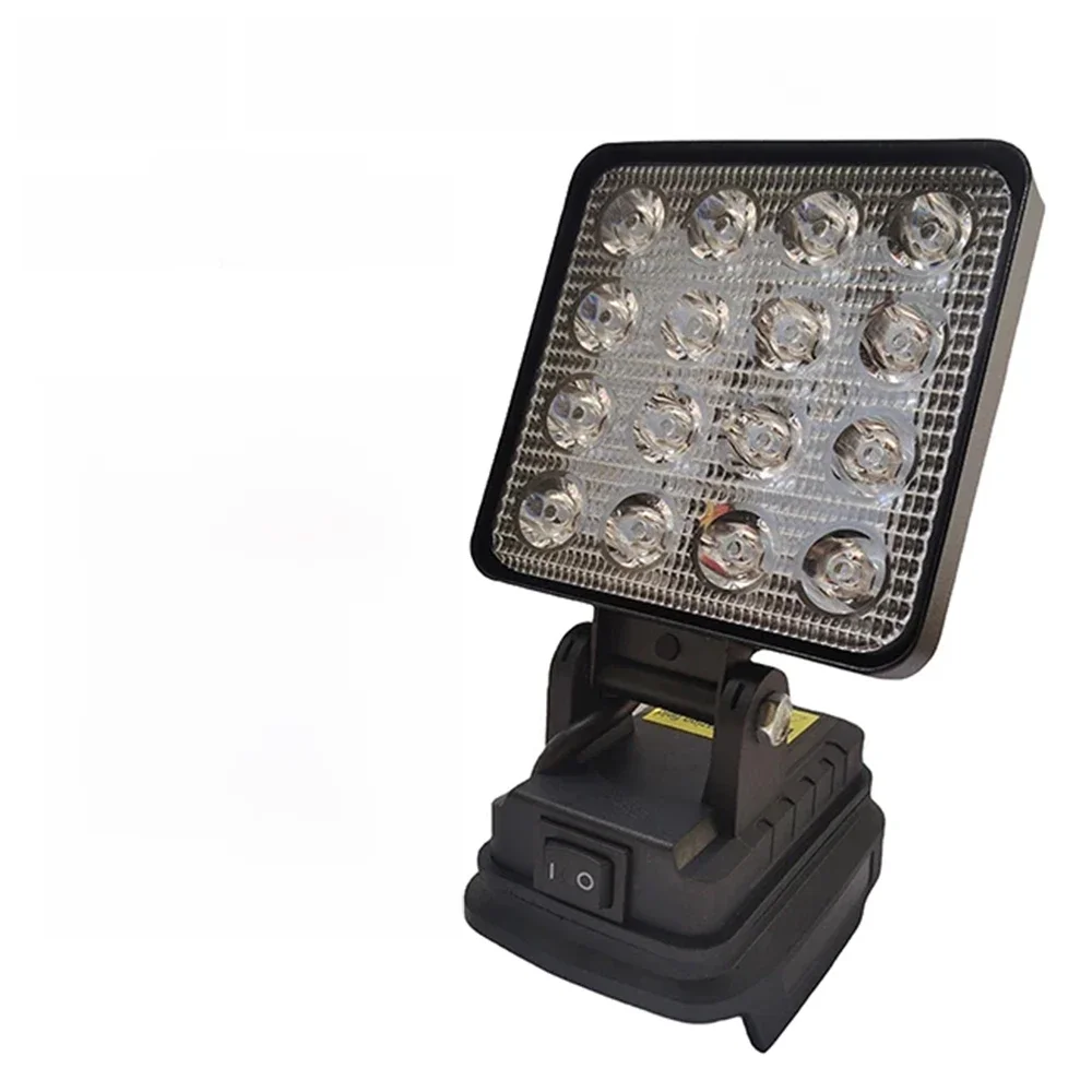 Led Light For Dewalt 18V Battery 4In Portable Spotlights Cordless Outdoor Work Fishing Handheld