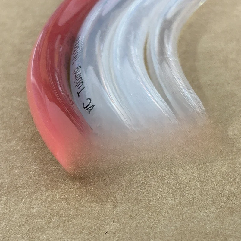Beverage & Gas Tubing 5/6/8mm ID Food Grade Clear/Red Vinyl Tube Anti-kinking Non-toxic Odorless