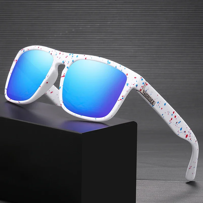 VAGHOZZ Brand Classic  Sunglasses Men UV400 Fishing Sun Glasses Women Square Outdoor Male Sport