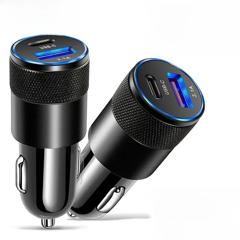 Olaf 68W PD Car Chargers USB Type C Car Charger Fast Charging Car Phone Adapter for iPhone Xiaomi