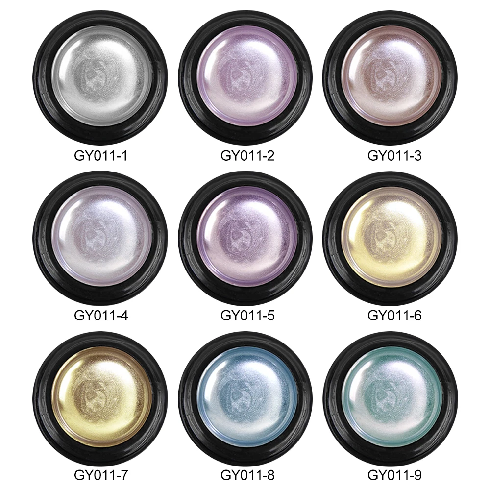 8ml Metallic Gel Polish Painted Liner Gel Super Bright Gold Silver Mirror Chrome Gel Semi Permanent