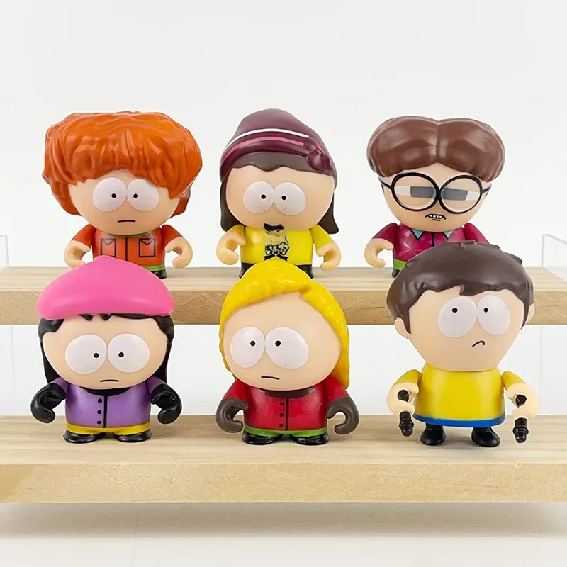 6Pcs/Set South Park Anime Figure The Stick of Truth Kenny McCormick Stan Marsh Cute Lovely Dolls