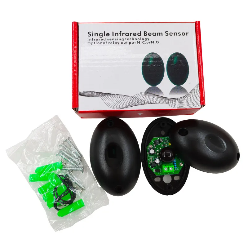 IP55 Automated gate safe infrared detector sensor 12-24V sensor infrared safety beam photocell detector for automated garage