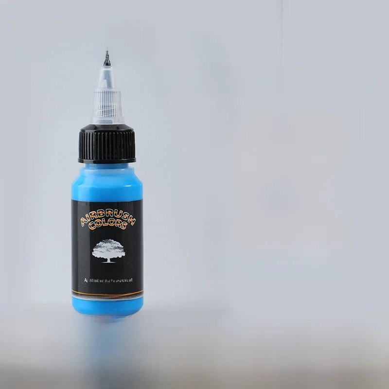 SAGUD Airbrush Paint Ready to Spray Water-Based 24 Matte Colors 30ml Premium Acrylic Paint for