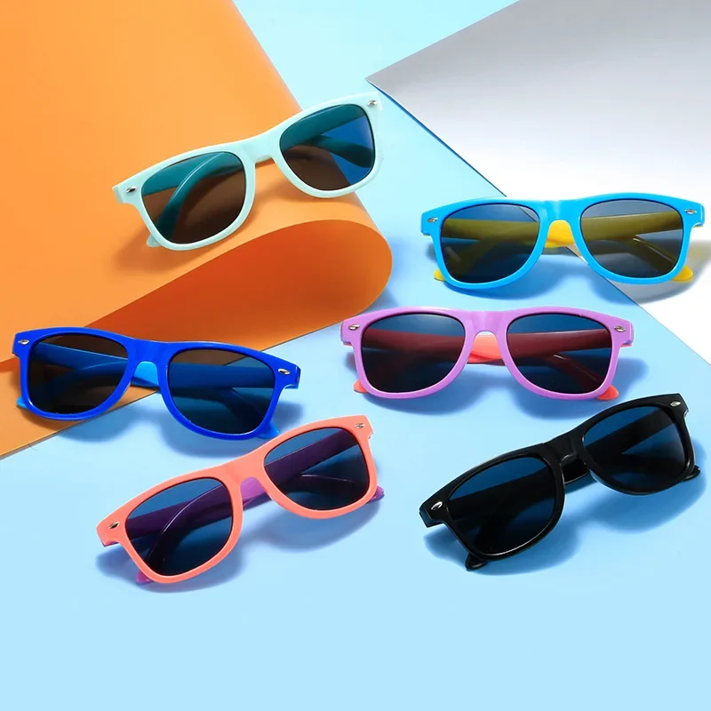 New Children's Color Matching SunglaSSeS For Boys And Girls, Version, UV Resistant BaBy Summer