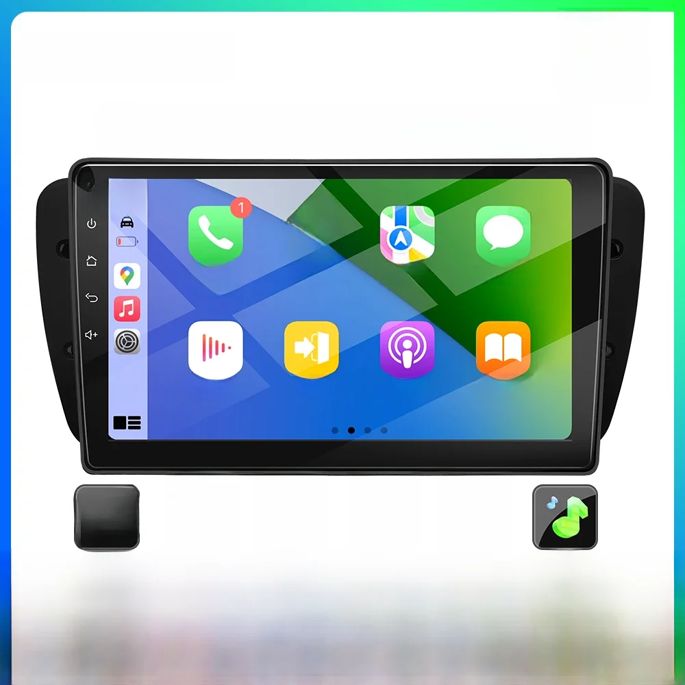 Android Car Radio for Seat Ibiza MK4 6J 2009-2013 Multimedia Player CarPlay Android Auto GPS