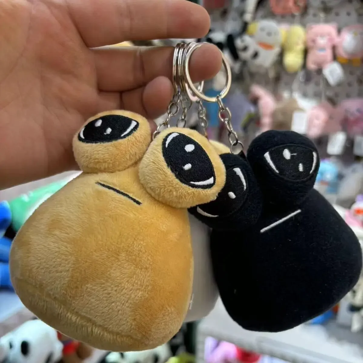 Hot My Pet Alien Pou Plush Toy Kawaii Alien Pet Doll Cute Pou Stuffed Toys Soft Pillow Plush Animal