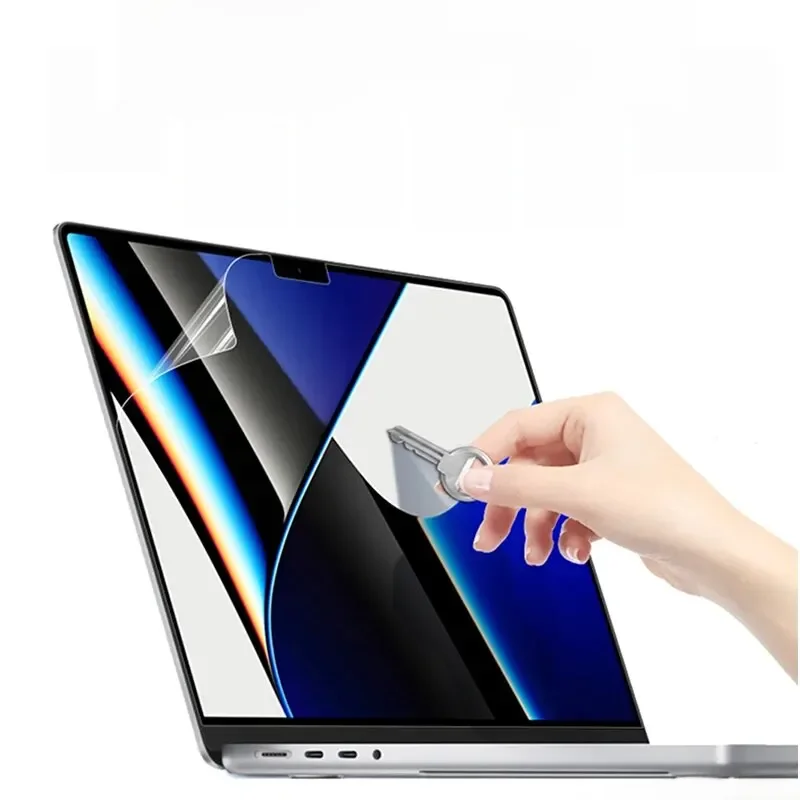 Screen Protector for MacBook HD Soft Film for Air 13 Inch M1 M2 Pro 11 13 14 15 16 Inch Clear Laptop
