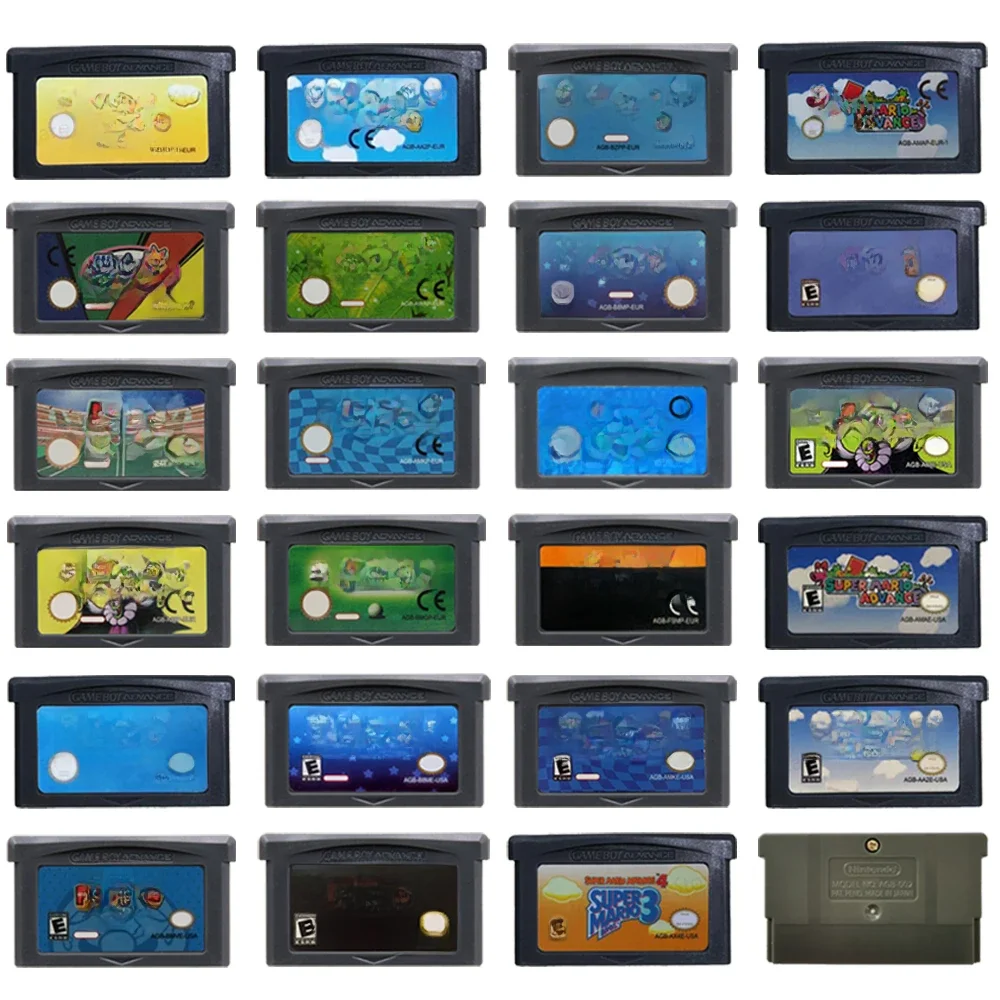 GBA Game Cartridge 32 Bit Video Game Console Card Mario Series Super Mario Advance Super Mario Bros