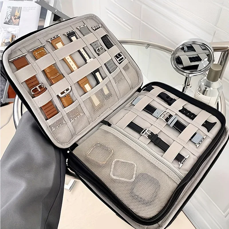 Watchband Bag For Apple Watch Strap Box Case Travel Smart Watch Wriststrap Storage Bag Box Watches