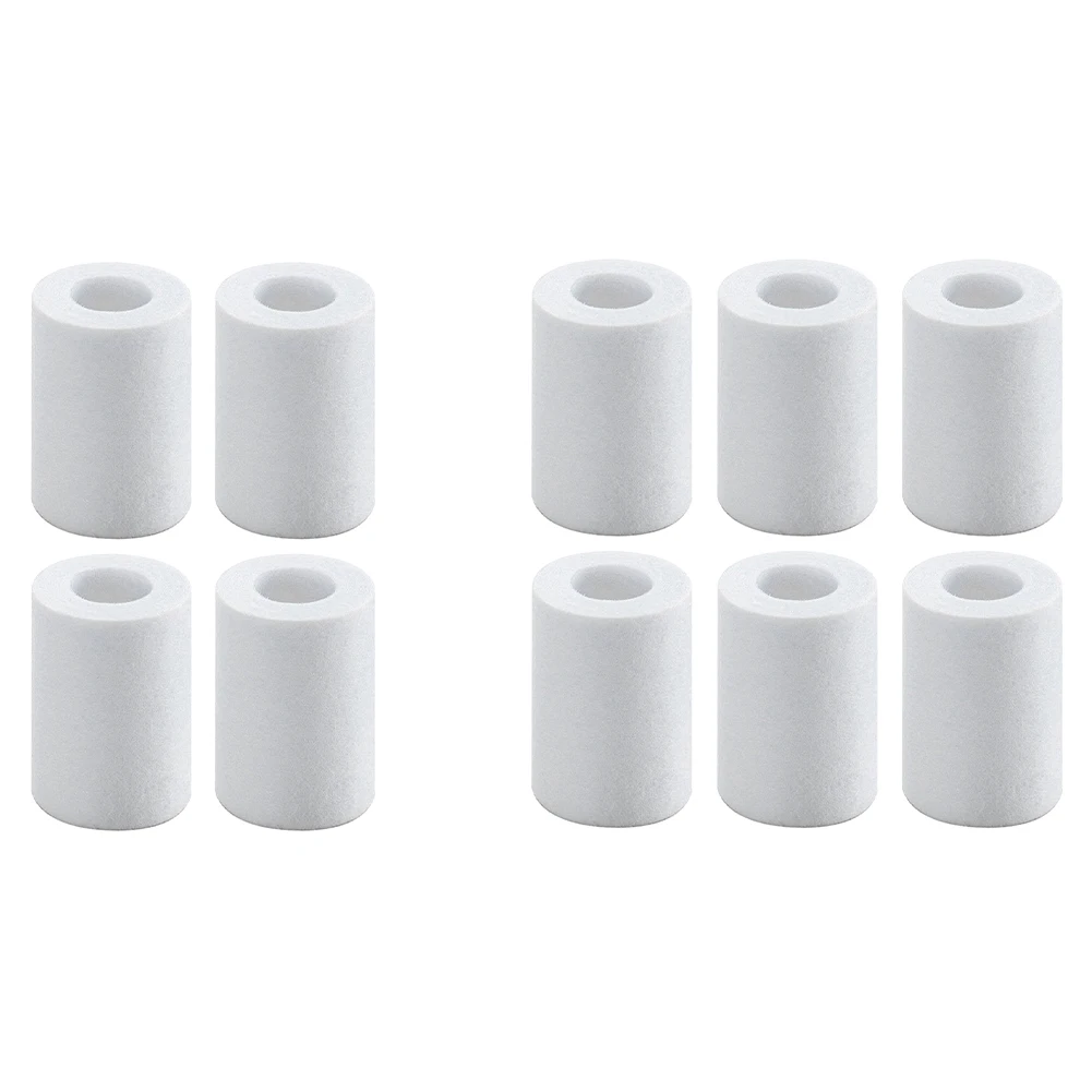 4/6pcs Filter Element PP Cotton Shower Filter Replacement Tap Water Clean Filter Household Mini Bathroom Accessories