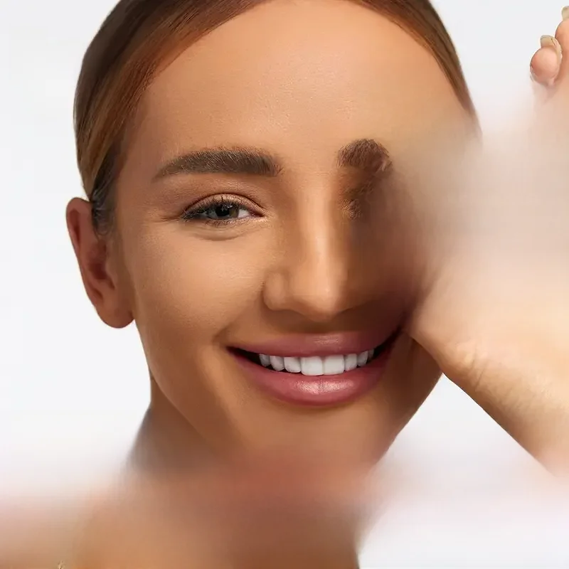Face Pressed Powder Sets Makeup, Controls Shine, Smooth Fine Lines For Flawless Lightweight
