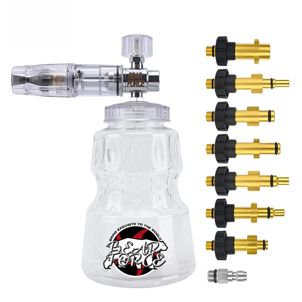 Pressure Washer Aluminum Foam Lance Foam Nozzle Car Wash Foam Maker for Karcher Elitech Bort AR