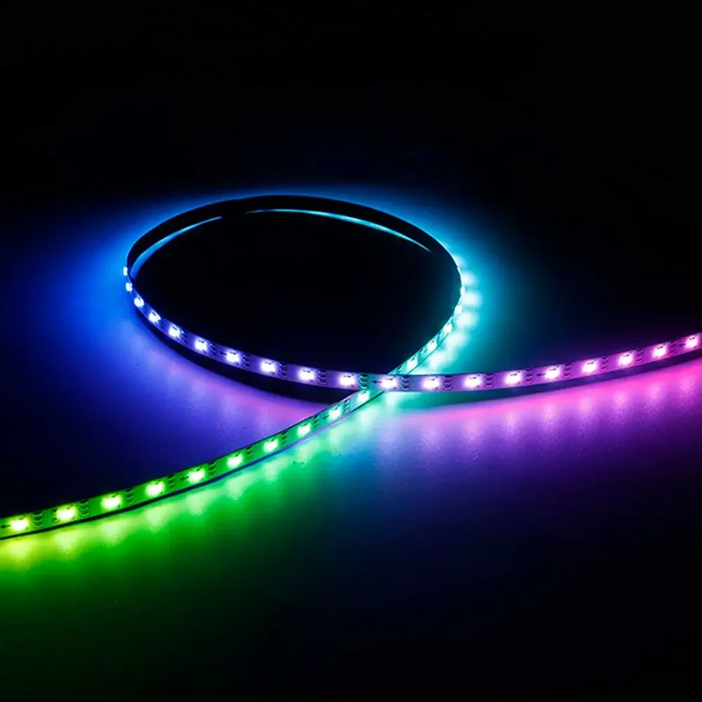 5mm WS2812B 2020SMD RGBIC LED Strip Light Ultra-Narrow WS2812  Individually Addressable ICTape