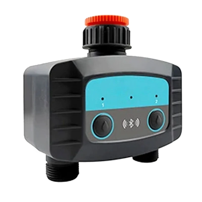 Smart Garden Watering Timer 2 Zone Rain Delay Smart Garden Watering Timer BT Automatic Irrigation Timer